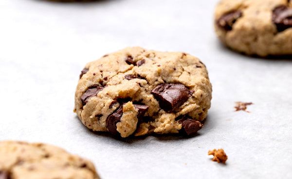 Vegane Hafer Schoggi Cookies (Chocolate Chip Cookies) - besser als Subway!