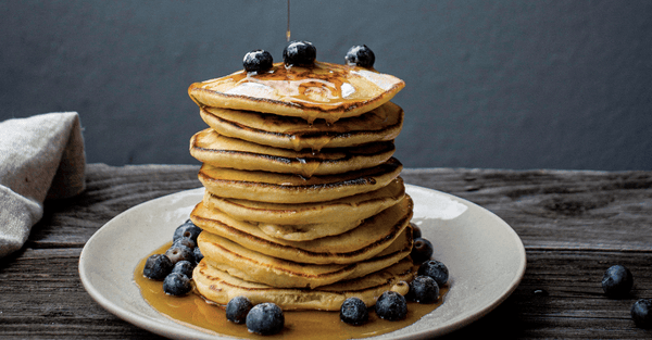 Blueberry Pancakes (vegan, luftig)