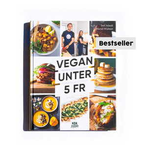 Vegan unter 5 Fr cook book Koa Kitchen CH 